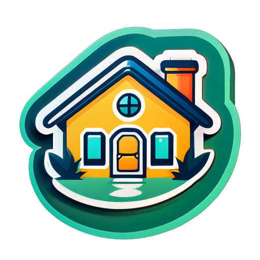 Home logo
 sticker