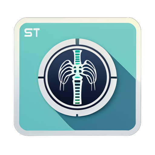 système de gestion de radiologie sticker