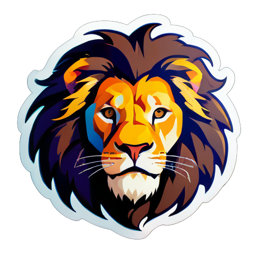 lion sticker