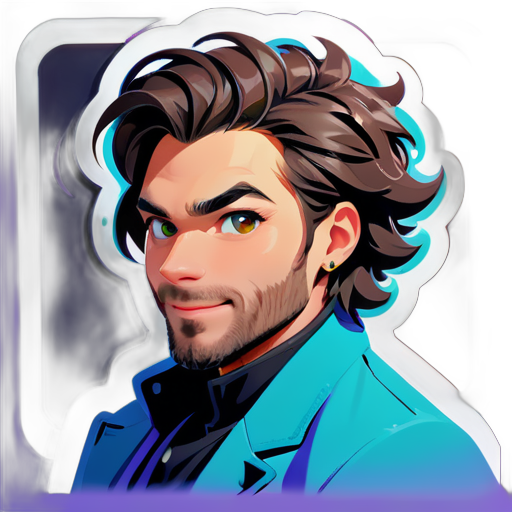 Profilbild sticker