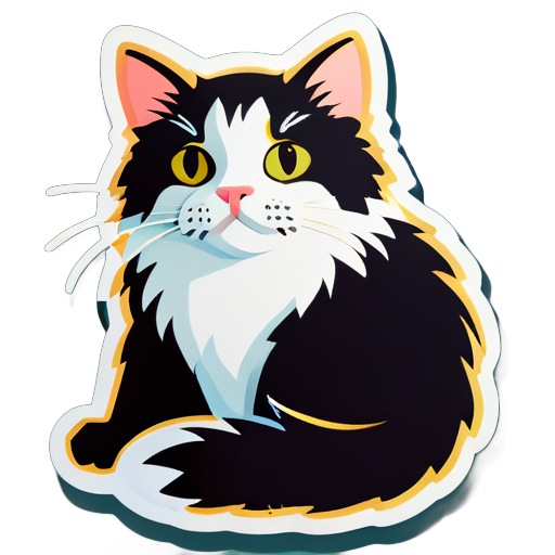 cat
 sticker