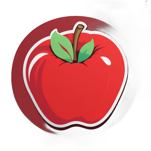 Manzana madura sticker