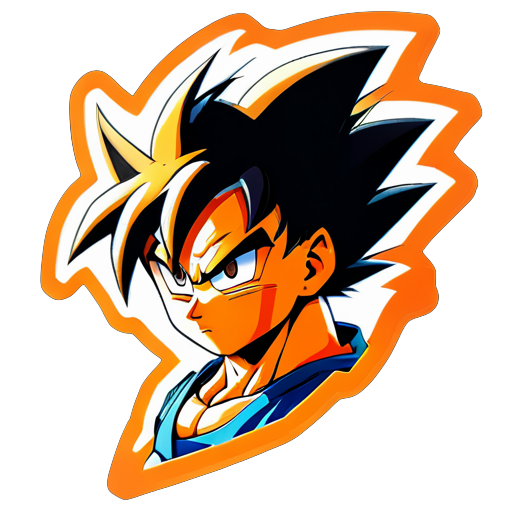 Goku 數位 sticker