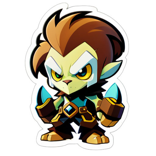 goultard de wakfu 
 sticker