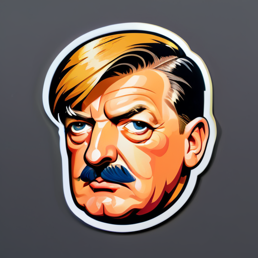 Hitlerはドナルド・トランプに似ている sticker