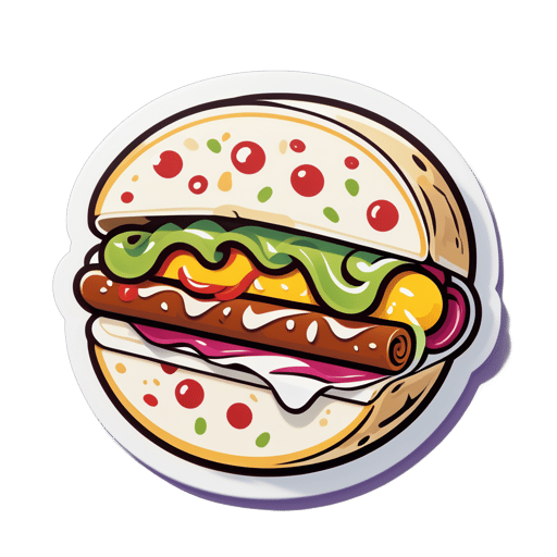 Fresh Burrito sticker