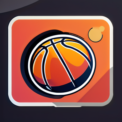 Baloncesto sticker