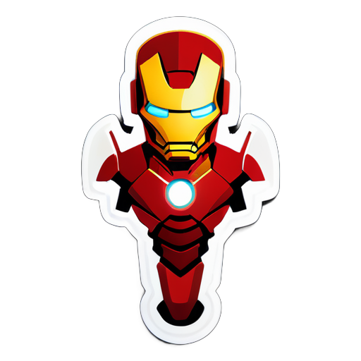 iron man sticker