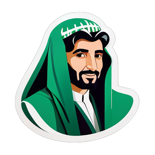 'اليوم الوطني السعودي' sticker