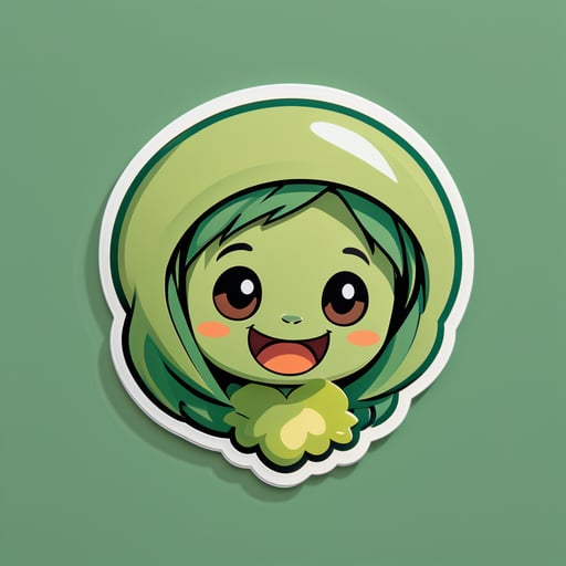 Optimistic Olive sticker