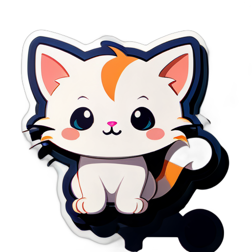 可爱的小猫 sticker