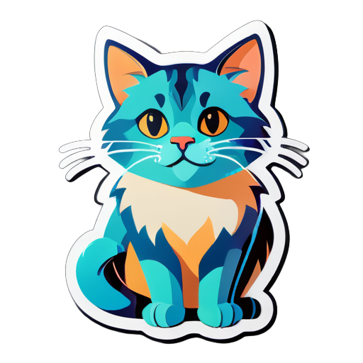 Gato sticker