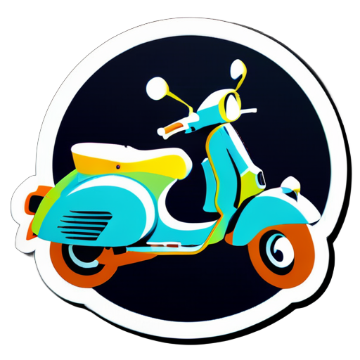 vespa sticker