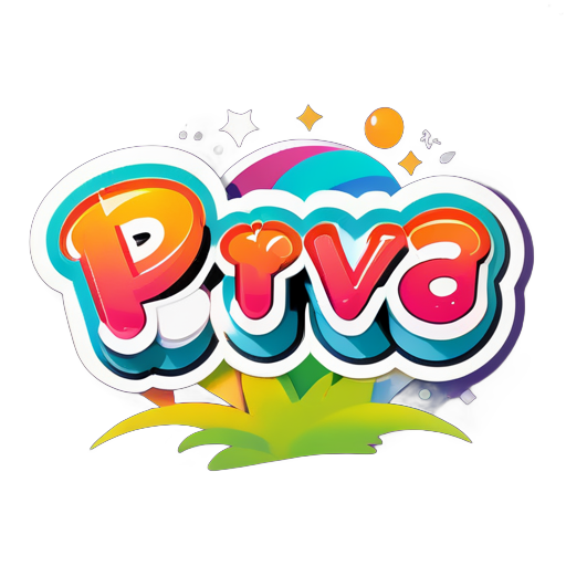 create a sticker name priya
 sticker