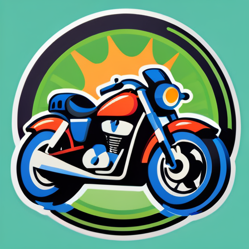 Motorcycle Repair sticker