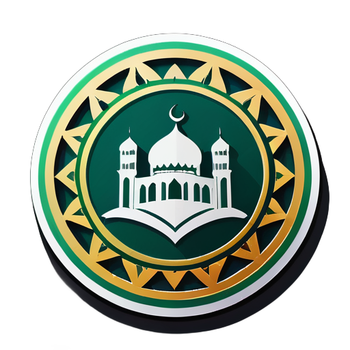 logo cho trang web muslimlubai.com sticker