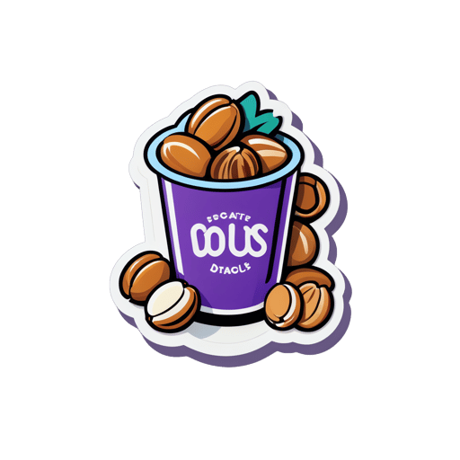 Deliciosos Frutos Secos sticker