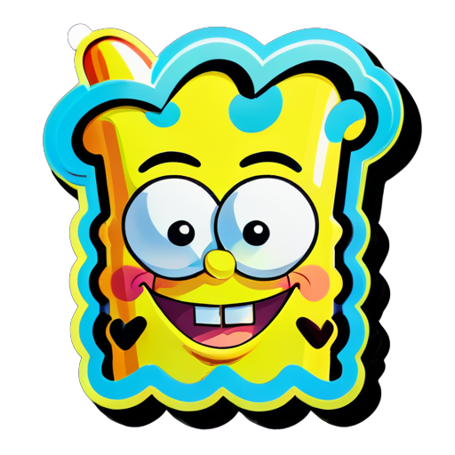 spongebob sticker