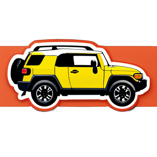 fj cruiser sticker