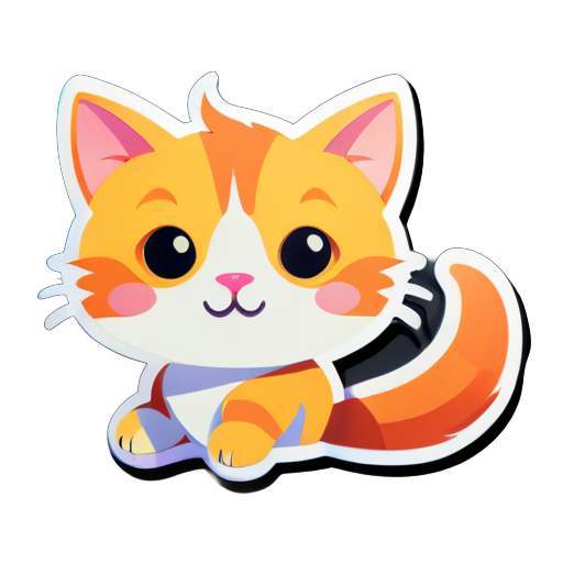 Katze sticker