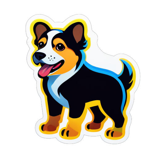 dog sticker