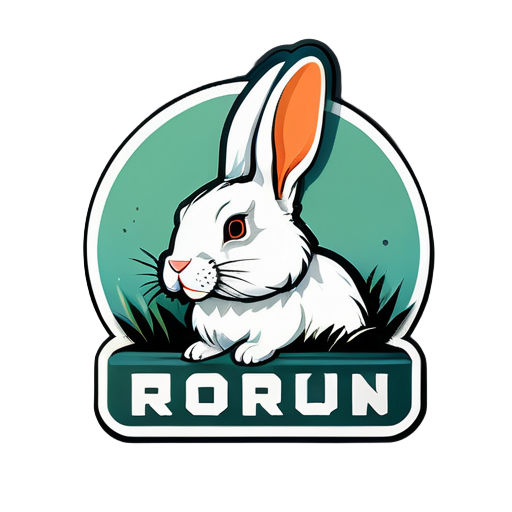 NAME OLD RABBITS LOGO for website sticker