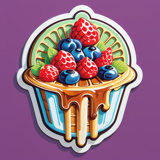 Gaufre Fraîche sticker