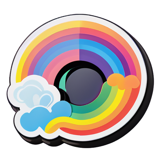 Rainbow  sticker