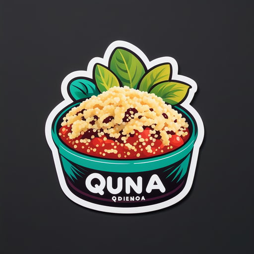 Quinoa ngon sticker