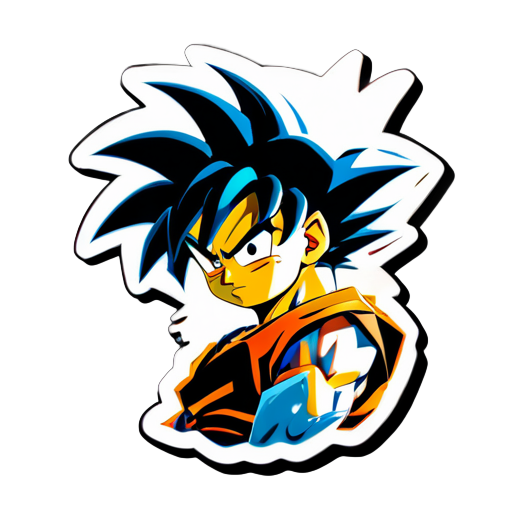 Goku sticker