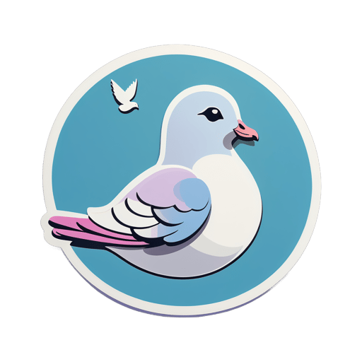 Peaceful Dove sticker