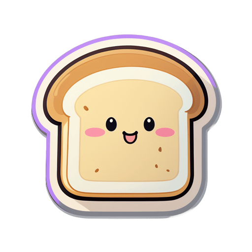 cute Toast sticker