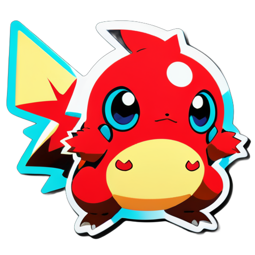 mignon pokemon sticker