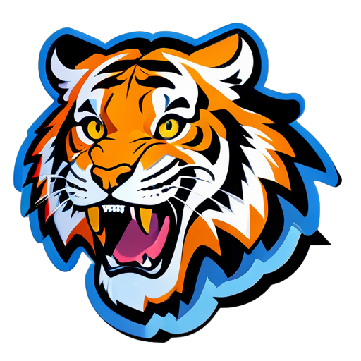 Tiger  sticker