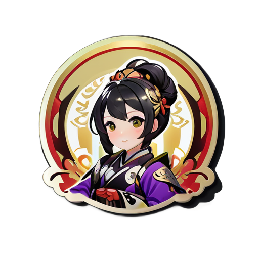 Genshin Impact Liyue Wangshu Inn sticker