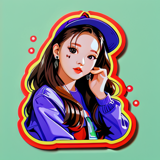 '(G)I-DLE' sticker