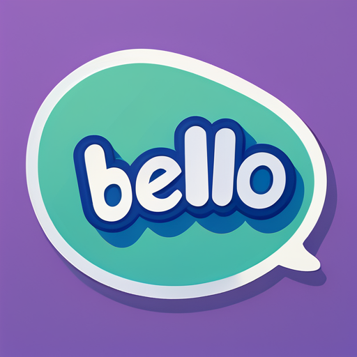 hello
 sticker