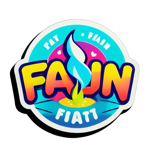 LOGO FAJN PARTY
 LIVE sticker