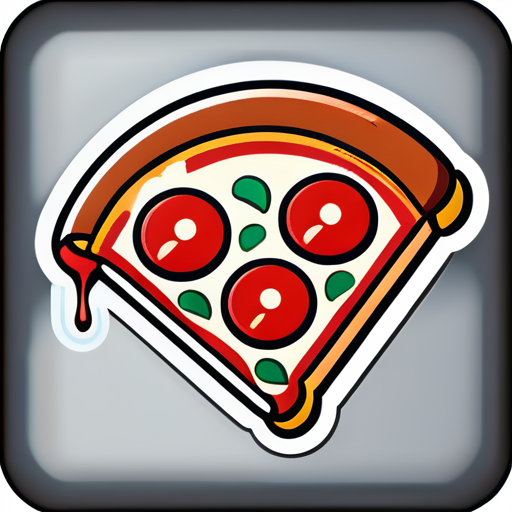 Delicious Pizza
 sticker