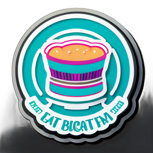 Eat, sleep, bachata, repeat sticker