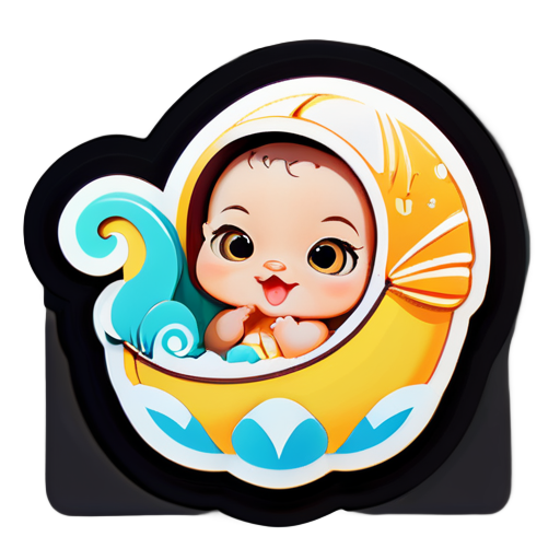 Bébé Utya 🐣 sticker