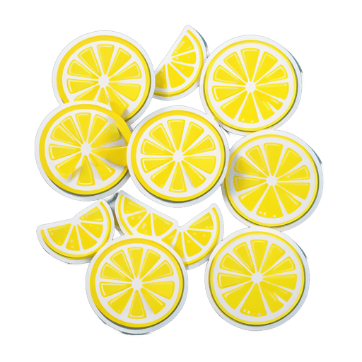 Tranches de citron animées sticker