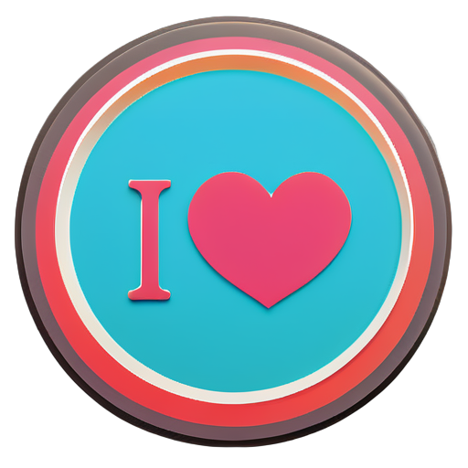 'Love' sticker