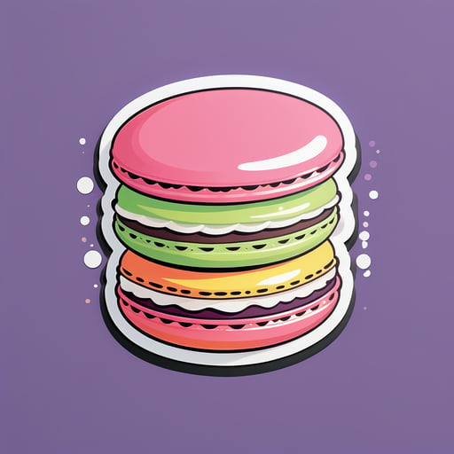 Macaron Mới sticker