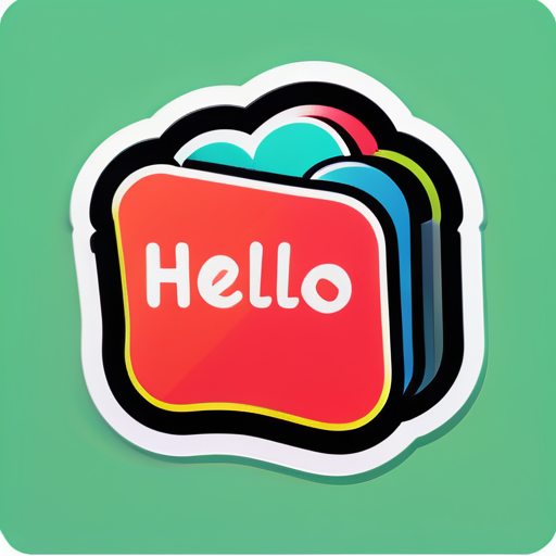 hello sticker