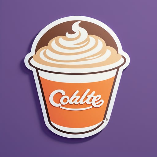 Delicioso Latte sticker