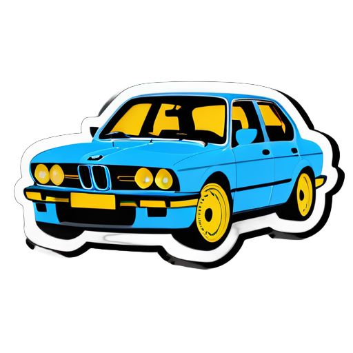 bmw die5 sticker