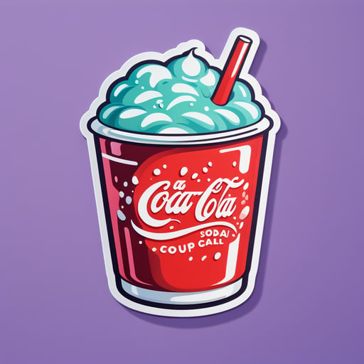 Delicious Soda sticker