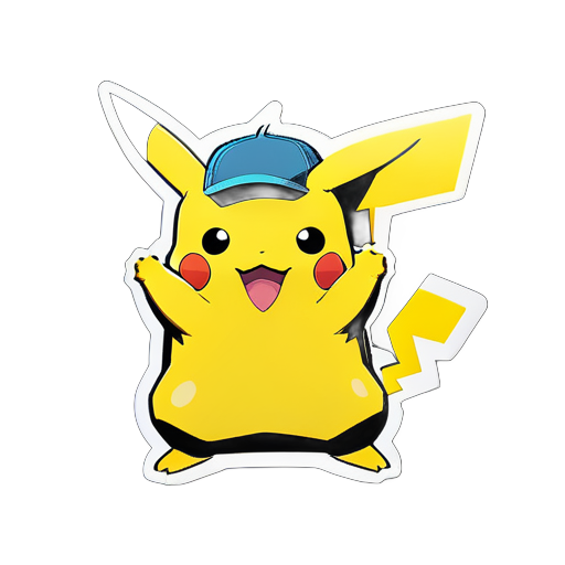 joder pikachu sticker