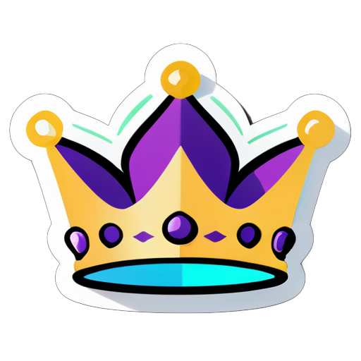 crown
 sticker